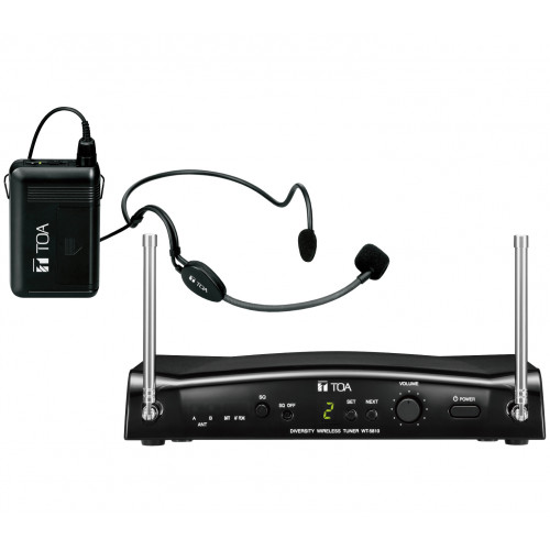 STS TOA WS 5325U G01 D04 UHF Belt Pack Wireless System with YP